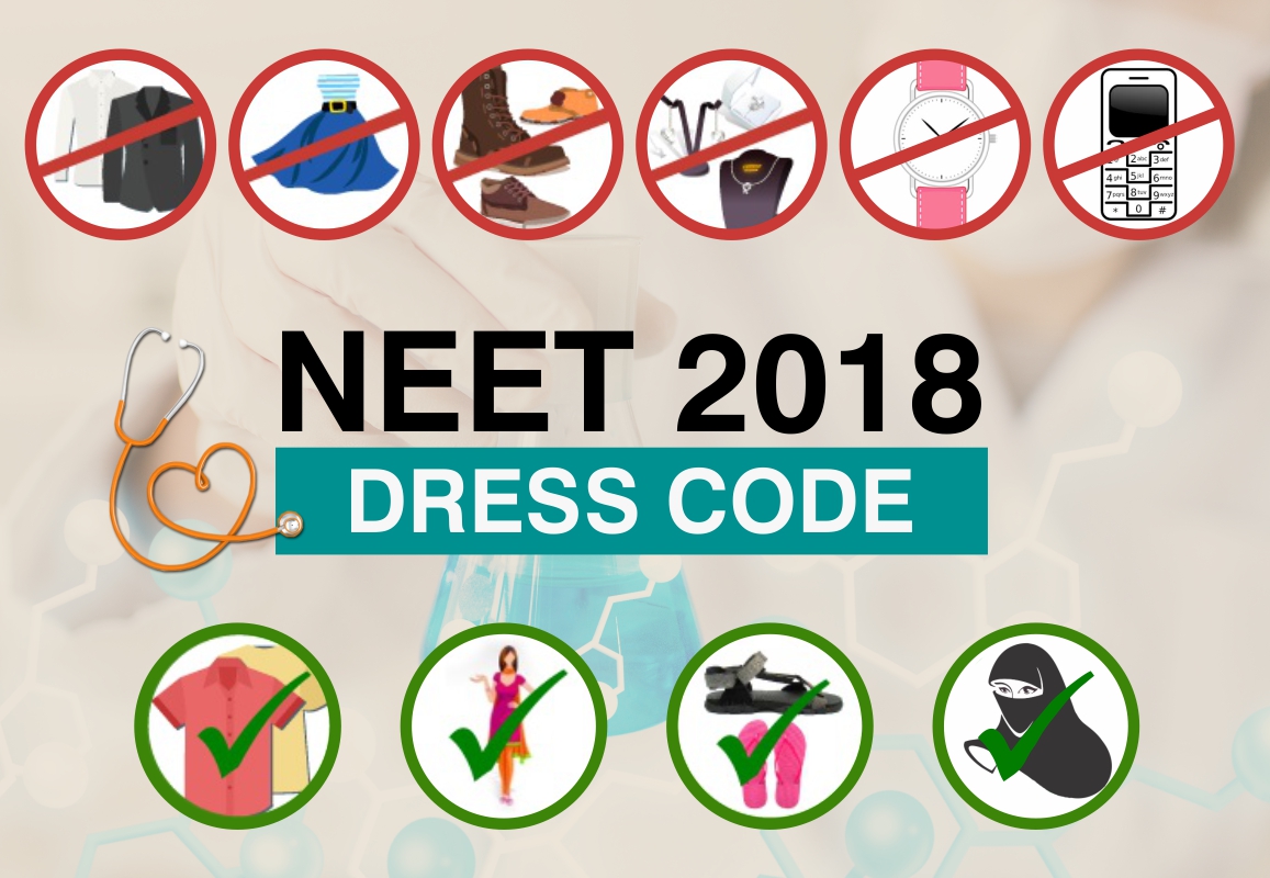 NEET Dress Code | NEET 2018 Guidelines | PCMB Blog
