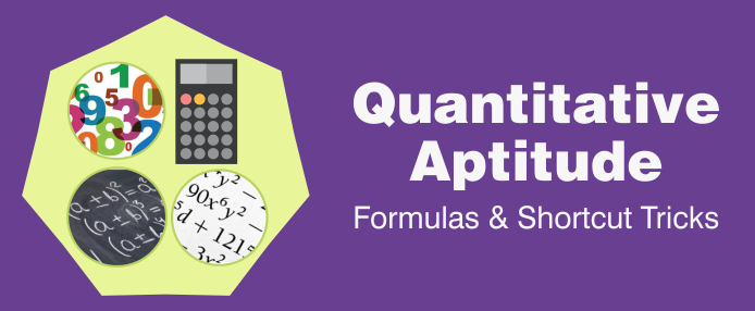 Quantitative Aptitude Formulas