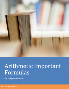 Arithematics Important Formula Book