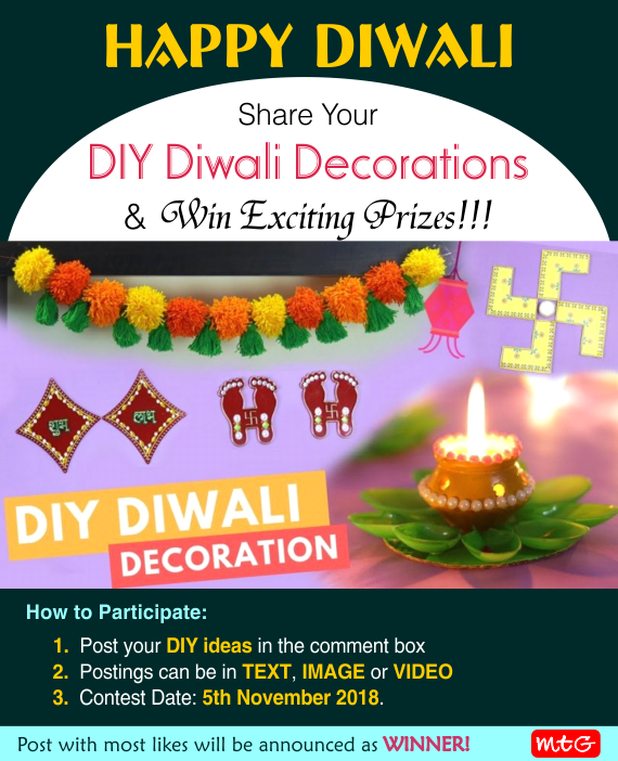 DIY Diwali Decorations Contest 