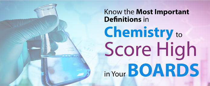 Important Definitions in Chemistry